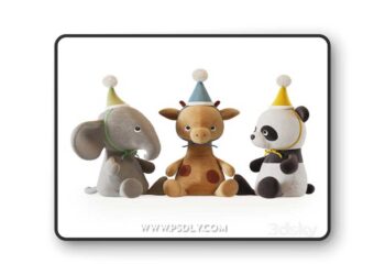 Plush-Toys-19-3D-Model