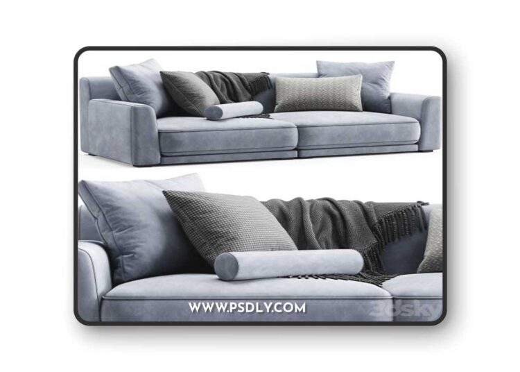 Poliform Paris Seoul 3D Model