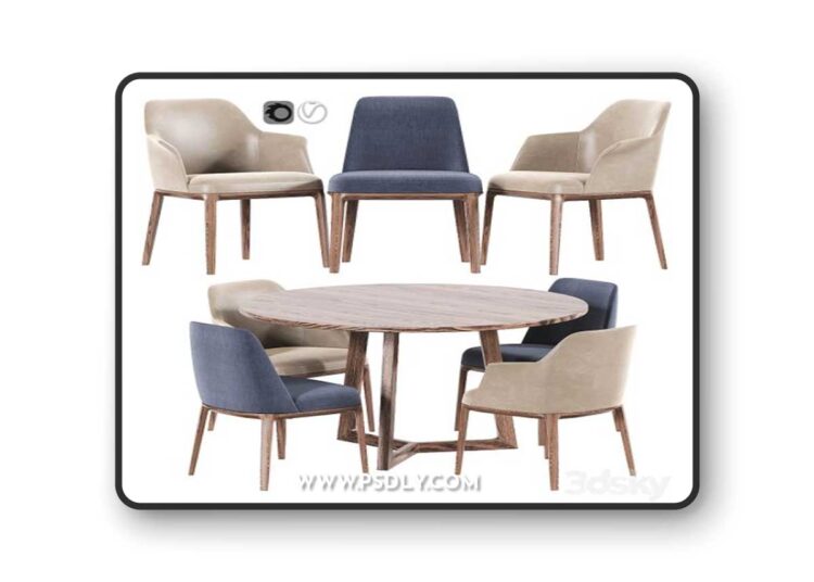 Poliform Sophie And Grace Dining Set