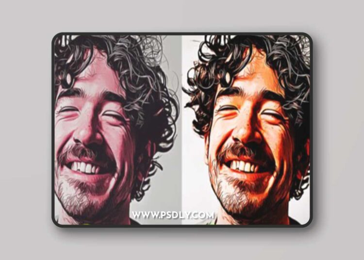 Portrait Painting Photoshop Action
