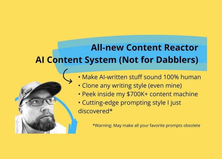 Rob Lennon – AI Content Reactor 3.0