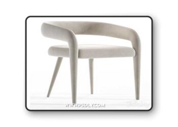 Syrah Dining Chair 3D Model