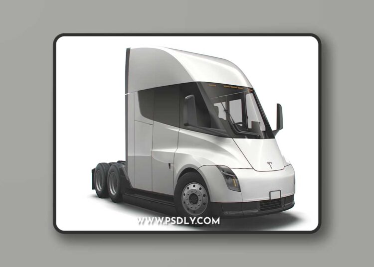 Tesla Semi Truck 2023b us american Model