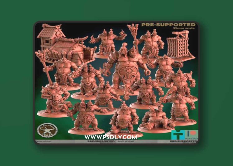 The Ogres Bundle – 3D Print Model