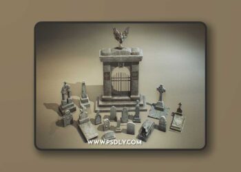 UnrealEngine - Cemetery - VOL.1