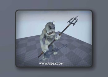 UnrealEngine - Fantasy Werecreatures: Weranglerfish