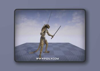 UnrealEngine - Fantasy Werecreatures: Weresnake