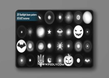 UnrealEngine - Flashlight Beam Pattern Pack