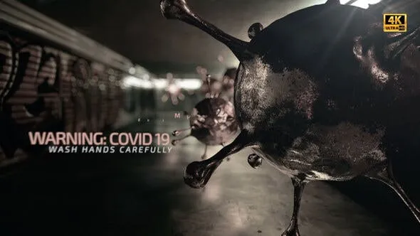 Videohive COVID 19 - Underground Virus 4K 26394720