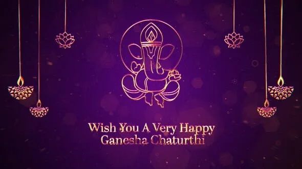 Videohive Ganesha Chaturthi Logo 54083641
