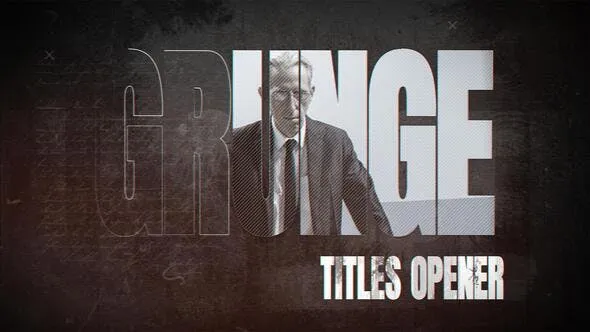 Videohive Grunge Titles Opener 54107209