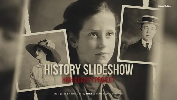 Videohive History Slideshow 54373233
