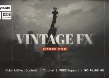 Videohive Vintage Fx Overlay 54211943