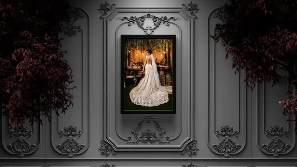 Videohive Wedding Slideshow in a Rococo style decor 54320714