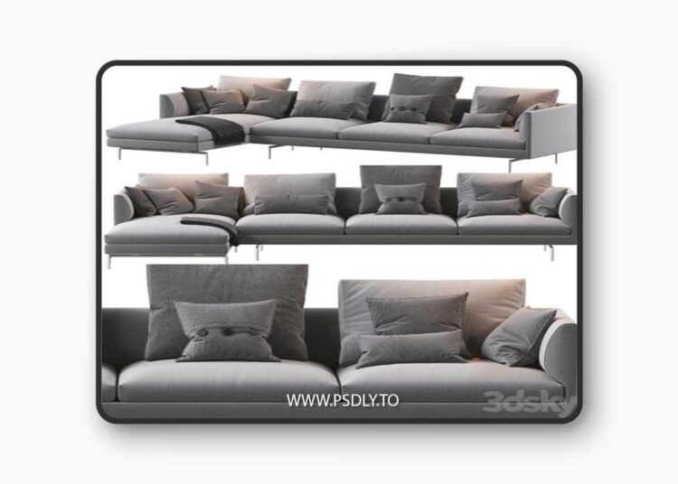 1333 Flamingo Zanotta Sofa