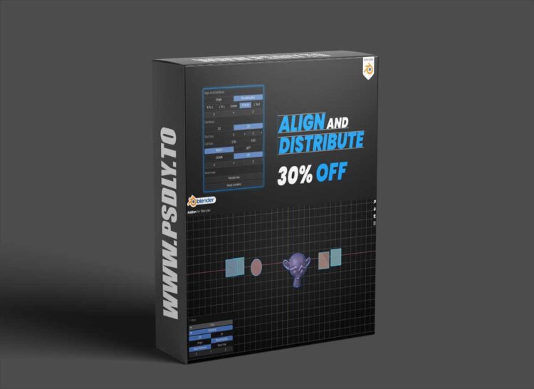 Align And Distribute v3.0.1 for Blender