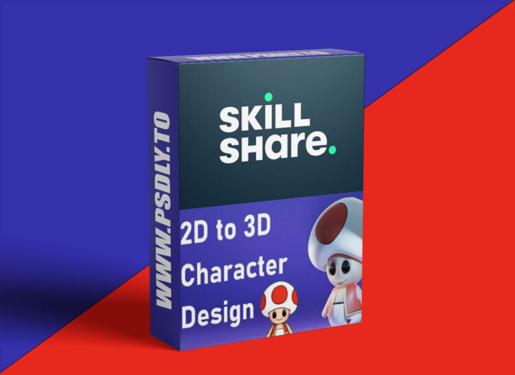 Blender 3D Character Design: Build a 3D Model from a 2D Reference