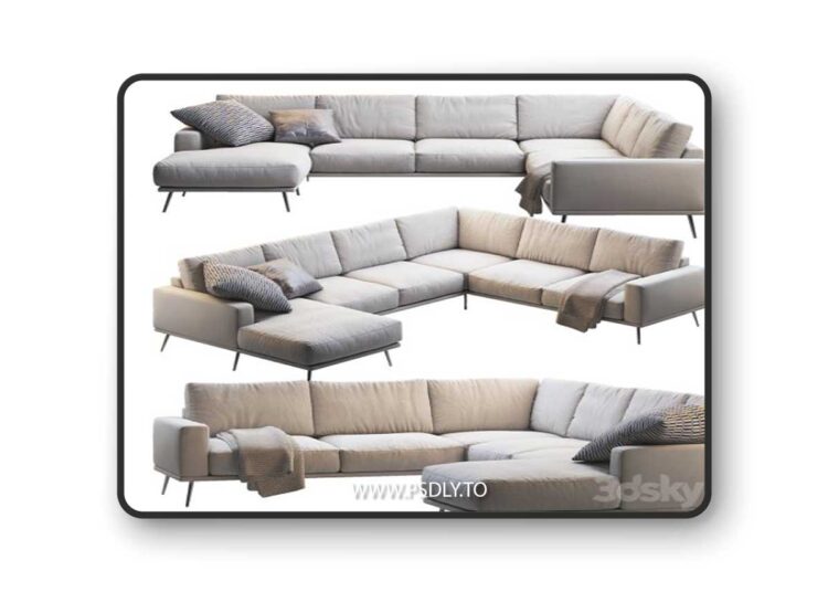 BoConcept Carlton 2 3D Model