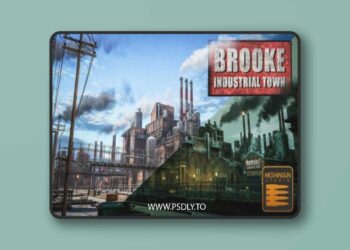 Brooke Industrial Town 3D Model