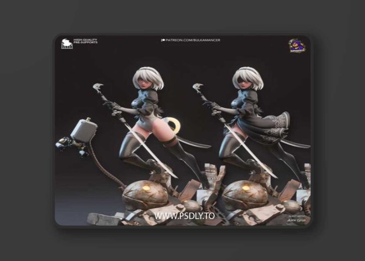 Bulkamancer Sculpts – 2B Nier Automata – 3D Print Model STL