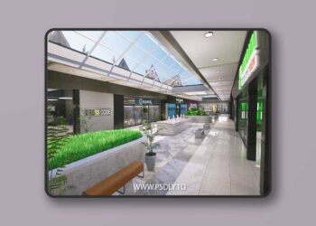 Clothing and Shoe Stores 3D Model