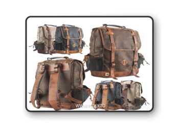 DAKOTA WAXED CANVAS COMMUTER BACKPACK