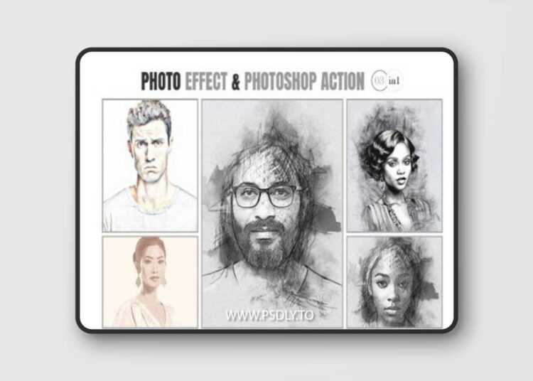 Digital Sketch Photo Effect & Action