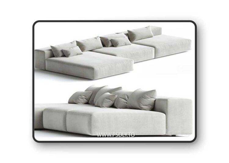 Eleonore 360x170cm modular sofa