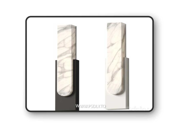 Elvi Home - Marta Marble Wall Lamp