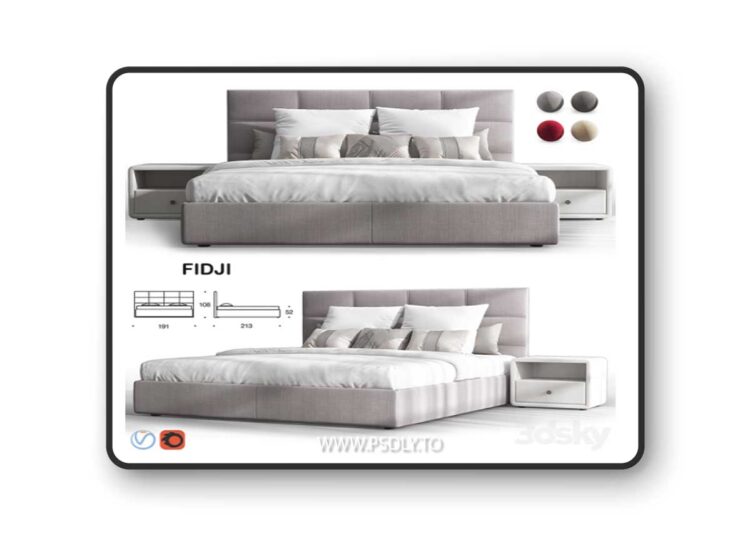 Estetica fidji 3D Model