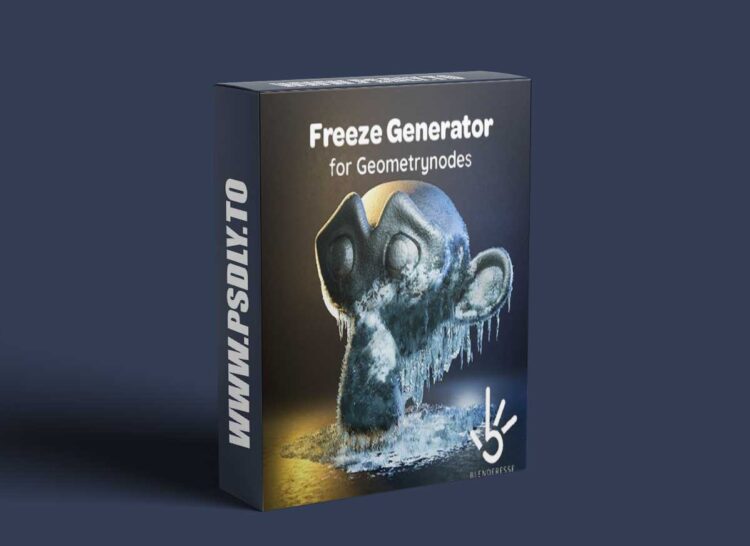 Freezing Effect Generator for Blender