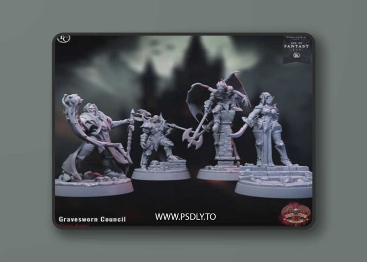 Gravesworn Council – 3D Print Model