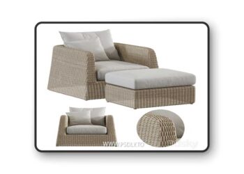 Janus et Cie Zeya Lounge Chair Set