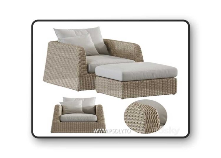 Janus et Cie Zeya Lounge Chair Set