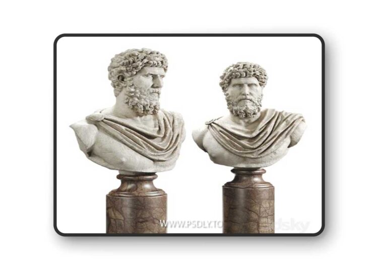 Lucius Verus Bust 3D Model