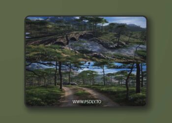 Mediterranean Coast 3D Model