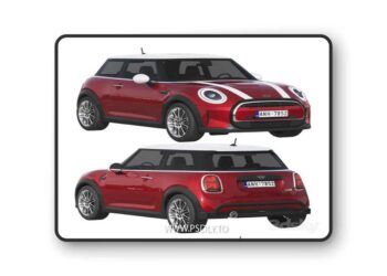 Mini Cooper 3-door 2022 3D Model