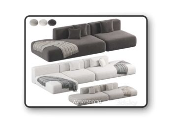 Ossen Sofa 3D Model