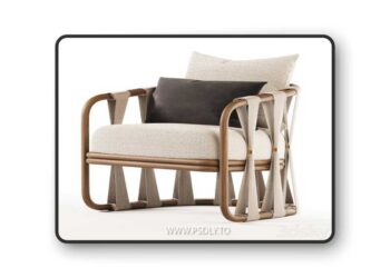 Palecek Strings Attached Lounge Chair