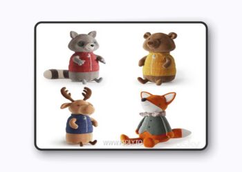 Plush Toys 08 3D Model