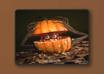 Pumpkin Monster 3D Model