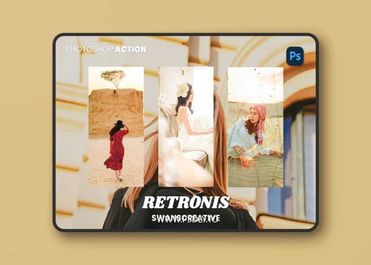 Retronis Photoshop Action F58M3TY