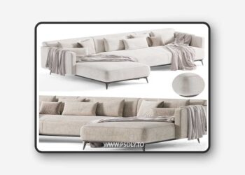 SOFA MODENA WITH RECREATION MODULE By Boconcept