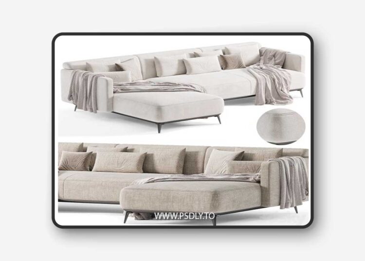 SOFA MODENA WITH RECREATION MODULE By Boconcept