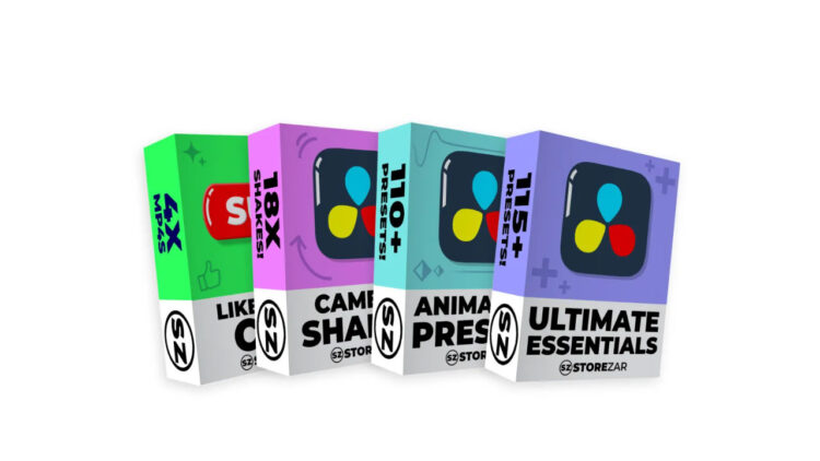 Storezar The Ultimate Bundle for DaVinci Resolve