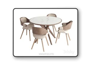 Tango dining table and Jody chairs