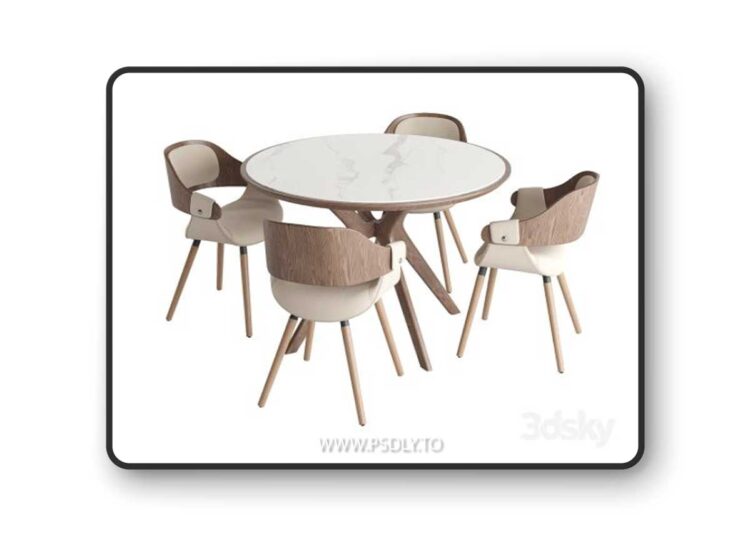 Tango dining table and Jody chairs