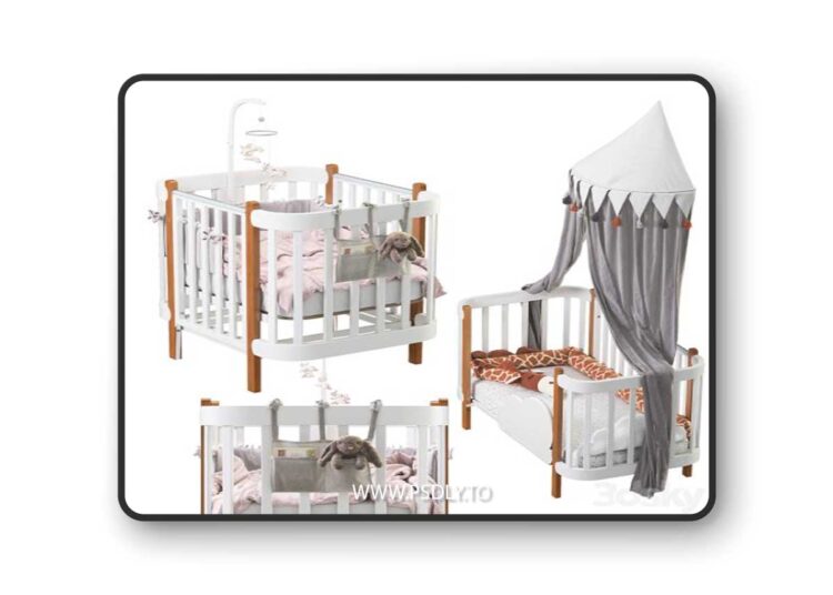 Transforming bed MOMMY LUX happy baby