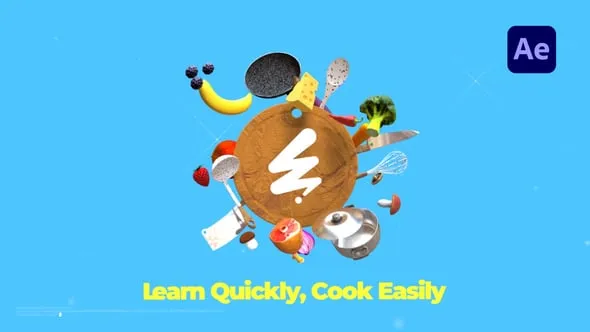 Videohive Cooking Show Logo Reveal 54720373
