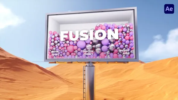 Videohive Desert Billboards Titles 54586265